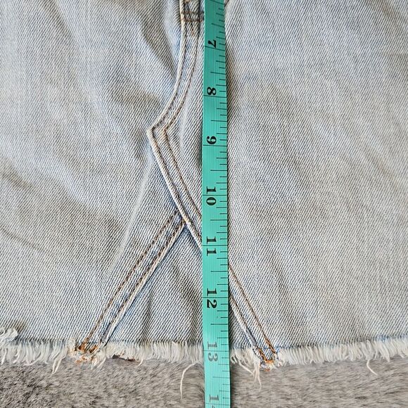 American Eagle Outfitters Light Blue Mini Skirt, Women's Size 2, Great Condition - Picture 4 of 9